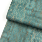 Preview: ST10153 Canvas Swafing Borneo grün gold Rauten Baumwolle
